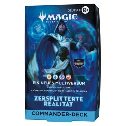 Magic the Gathering Zersplitterte Realität Commander Deck Multiverse Reforged Assortment (4) german