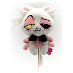 Hazbin Hotel Keychain Plush Angel Dust Kitty 13 cm