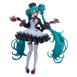 Character Vocal Series 01: Hatsune Miku Pop Up Parade Hatsune Miku: Glasses x Café Ver. 18 cm