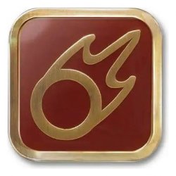 Final Fantasy XIV Job Pinback Button Black Mage