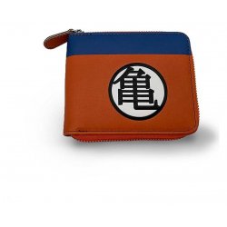 Dragon Ball Wallet Man Zip Symbol