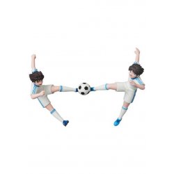Captain Tsubasa Series 2 UDF Mini Figures Ohzora Tsubasa and Misaki Taro (Twin shoot) (Reproduction) 13 cm
