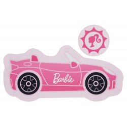 Barbie Desk Pad & Coaster Set Car