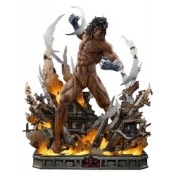 Attack on Titan (TV animation) Ultimate Diorama Masterline Statue Eren Yeager Attack Titan Bonus Version 81 cm