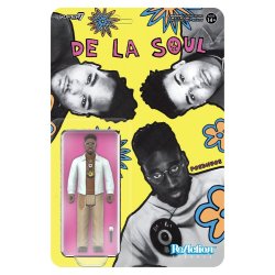 De La Soul ReAction Action Figure Wave 01 Kelvin "Posdnuos" Mercer (Me, Myself & I)
