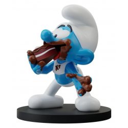 The Smurfs Statue Greedy Smurf 10 cm