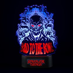 Stranger Things Table Lamp Bad to the Bone