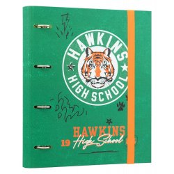 Stranger Things 4 Ring Binder High School