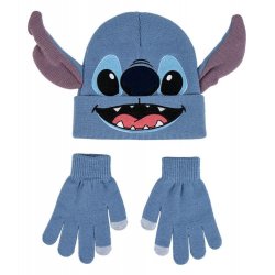 Lilo & Stitch Beanie & Gloves 2-Set Stitch