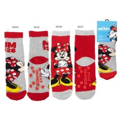 Disney Anti-Slip Socks with Applications Minnie Mouse 27-34