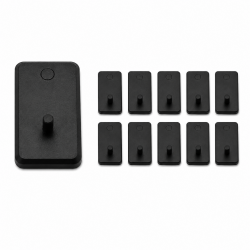 Display Stand for Vintage GI Joe 3 3/4" Action Figures Black(10 pcs.)