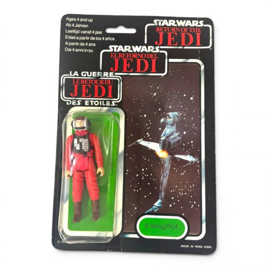 Vintage Star Wars: ROTJ - B-Wing Pilot Tri-logo 70-Back MOC | De