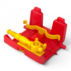 M.A.S.K. - Goliath Red Truck Cab Seat With Yellow Gun