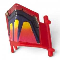 M.A.S.K. - Vampire Red Left Wing Engine Cover