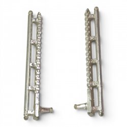 M.A.S.K. - Wildcat Chrome Left and Right Bed Rails