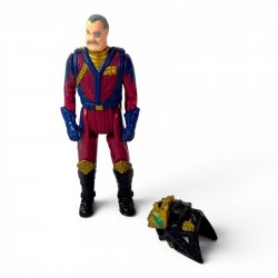 M.A.S.K. - Maximus Mayhem with Deep Freeze Mask (Buzzard) Kenner - 1