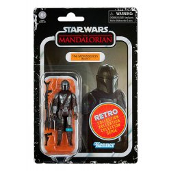 Star Wars The Mandalorian Retro Collection Action Figure 2022 The Mandalorian (Beskar) 10 cm