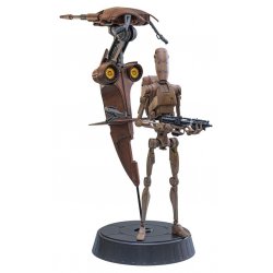 Star Wars: The Phantom Menace Movie Masterpiece Action Figure Set 1/6 Battle Droid & STAP 32 cm
