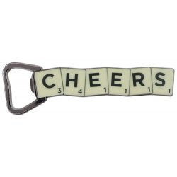 Scrabble Bottle Opener Magnetic Cheers