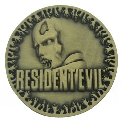 Resident Evil Collectable Coin 30th Anniversary Antique Brass