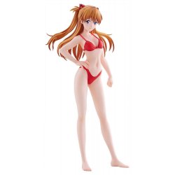 Rebuild of Evangelion Pop Up Parade Beach Queens Asuka Shikinami Langley (Bikini Style) L Size 23 cm