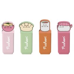 Pusheen Highlighters with Topper Sushi Roll Set of 4