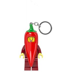 Lego Mini Figure Light-Up Keychain Chili Costume