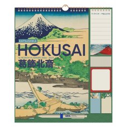 Hokusai Wall Planner 2026/27 30 x 34 cm