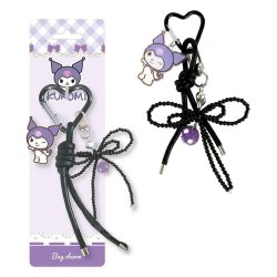 Sanrio Charm Keyring Hello Kitty Kuromi