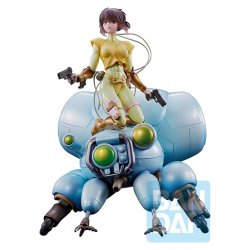 The Ghost in the Shell Ichibansho PVC Figure Motoko Kusanagi & Fuchikoma Vers. Blue 22 cm