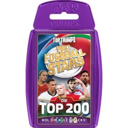 World Football Stars Card Game 200 Pack 4 *German Version*