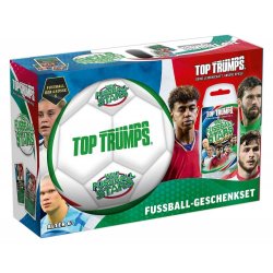 World Football Stars Top Trumps Gift Set with Football *German Version*