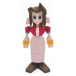 Final Fantasy VII Polygon Vinyl Figure Aerith Gainsborough 14 cm