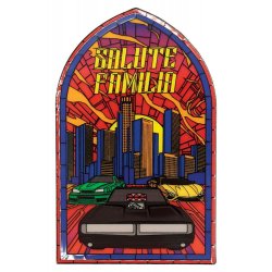 Fast & Furious Ingot Stained Glass Style Metal