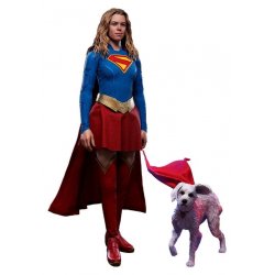 DC Comics Movie Masterpiece Action Figure Set Supergirl & Krypto 28 cm