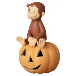 Curious George UDF Mini Figure w/Pumpkin 6 cm