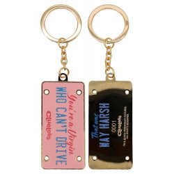 Clueless Keyring License Plate Limited Edition