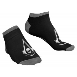 Assassin's Creed Black Flag Resynced Socks Crest Ankle
