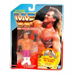 WWF - Brutus "The Barber" Beefcake (MOC: Mint On Card, Spanish card, El Barbero, Spain)