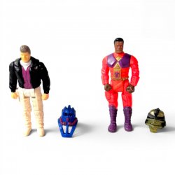 M.A.S.K.: Figure Packs - Ace Riker with Cruise Control Mask and Hondo MacLean with Blaster II Mask