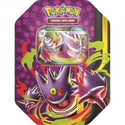 Pokémon Trading Card Game -Mega Moonlit Tin: Mega Gengar Ex