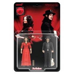 White Stripes ReAction Action Figures 2-Pack Wave 01 The White Stripes (Get Behind Me Satan) 10 cm