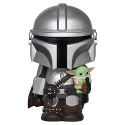 Star Wars Figural Bank Mandalorian and Grogu