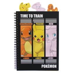 Pokémon Notebook A5 Project Book Time to Train