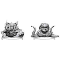Pathfinder Battles Deep Cuts Unpainted Miniature Bogwid & Slurk 13 cm