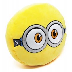 Minions 3 round plush cushion embroidered 30x10x30 cm