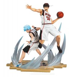 Kuroko's Basket Resin Statue 1/6 Tetsuya Kuroko & Taiga Kagami White Jersey Edition 41 cm