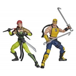 G.I. Joe Classified Series Action Figure 2-Pack no.212 Ninja Force Scarlett & T'Jbang 15 cm