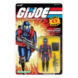 G.I. Joe ReAction+ Action Figure Wave 09 Cobra Viper Gunner