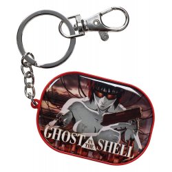 Ghost in the Shell Metal Keychain Armed Motoko 14 cm